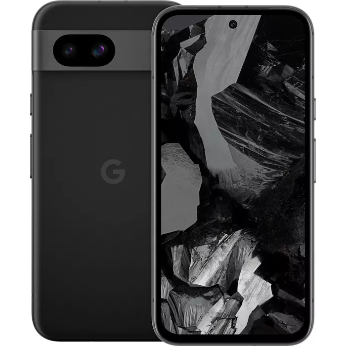 Google Pixel 8a G8HHN Unlocked 128GB Obsidian A Light Burn