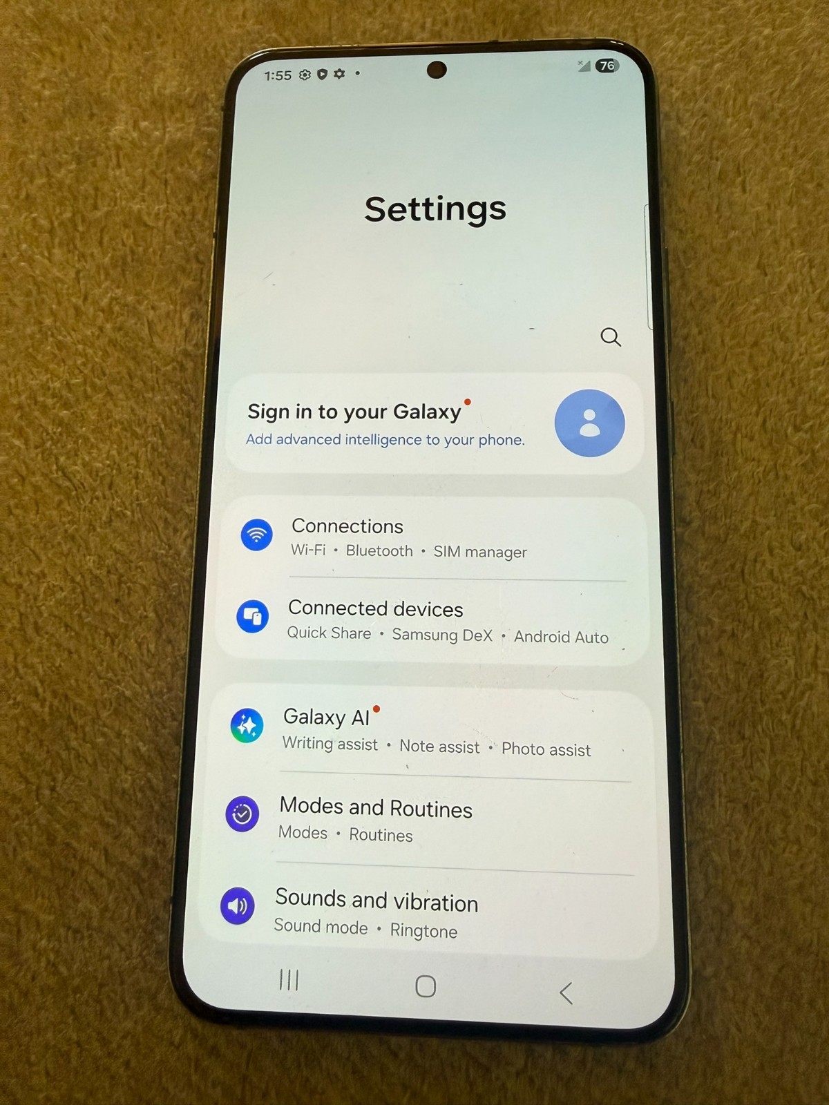 Samsung Galaxy S22 5G Green SM-S906U 128gb Verizon