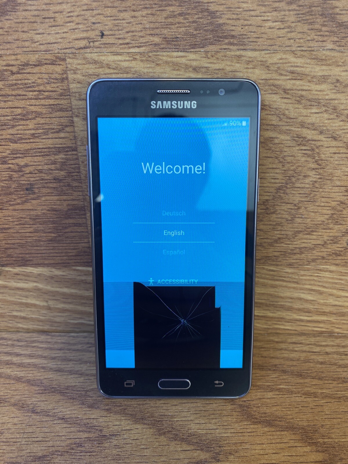 Samsung Galaxy On5 – SM-G550T – 8GB – White – C Stock Battery Not Included