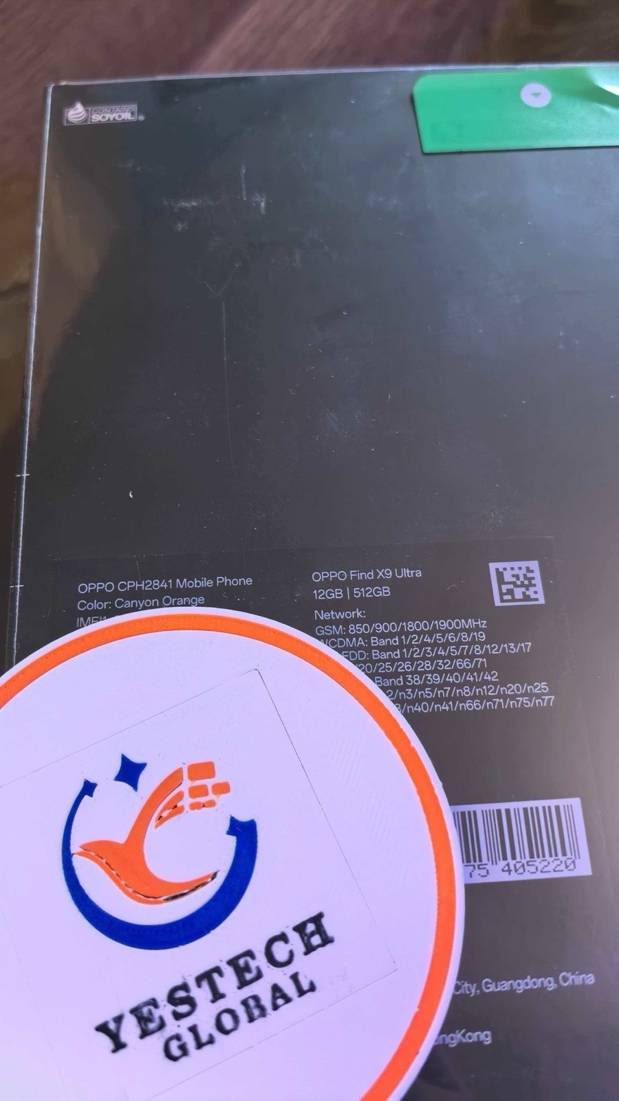 OPPO Find X9 Ultra 512GB 12GB GLOBAL VERSION (Orange) USA Stock