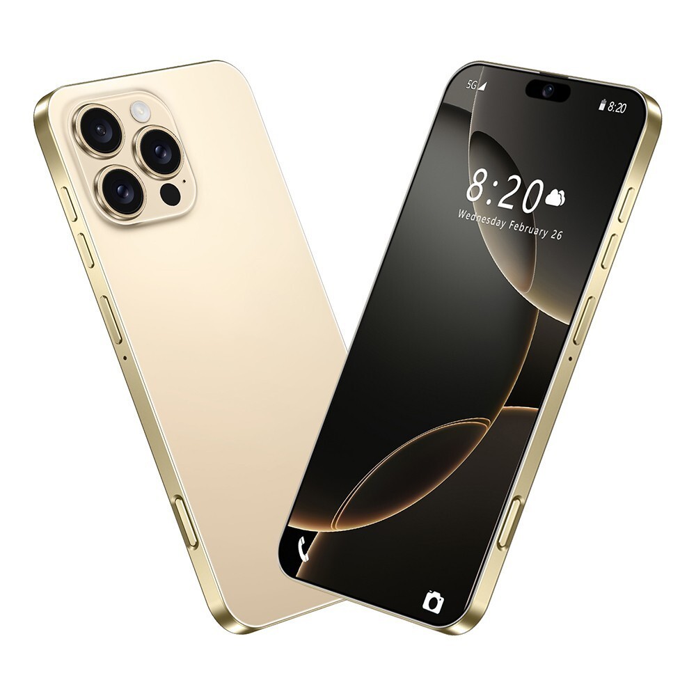 2025 G16 Pro Max 5G Unlocked Smartphone 6+128GB Android 15 Dual SIM Mobile Phone