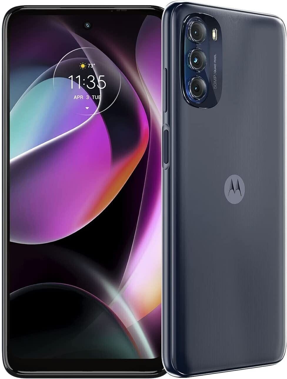 Motorola Moto G 5G 2022 Moonlight Gray 64GB 6.5” Android (For T-Mobile) – Good