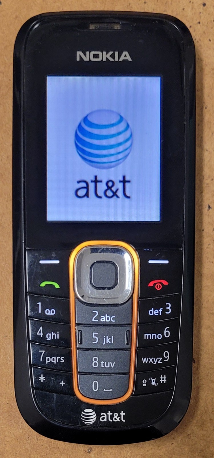 Nokia Classic 2600 – Black ( AT&T ) Rare Cellular Candybar Phone
