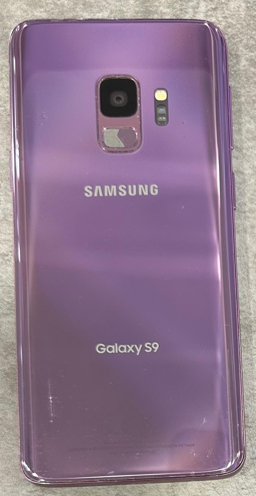 AS-IS Samsung Galaxy S9, Purple (For Parts only)