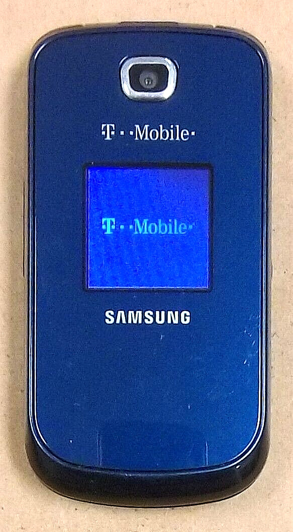 Samsung SGH-T259 – Midnight Blue ( T-Mobile ) Rare Cellular Flip Phone – READ