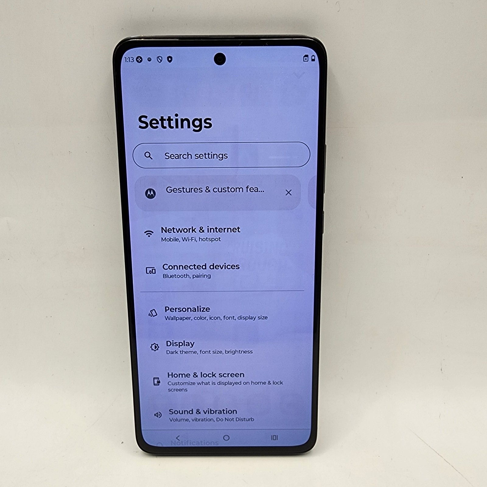 Motorola Edge 5G (2022) XT2205-1 128GB Mineral Gray (T-Mobile)