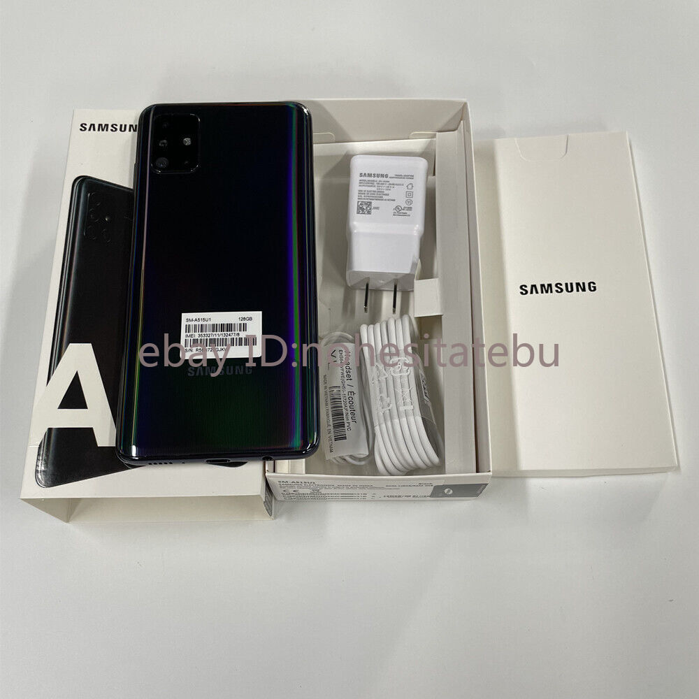 Samsung Galaxy A51 SM-A515U A515F/DS 128GB+4GB Factory Unlocked Smartphone