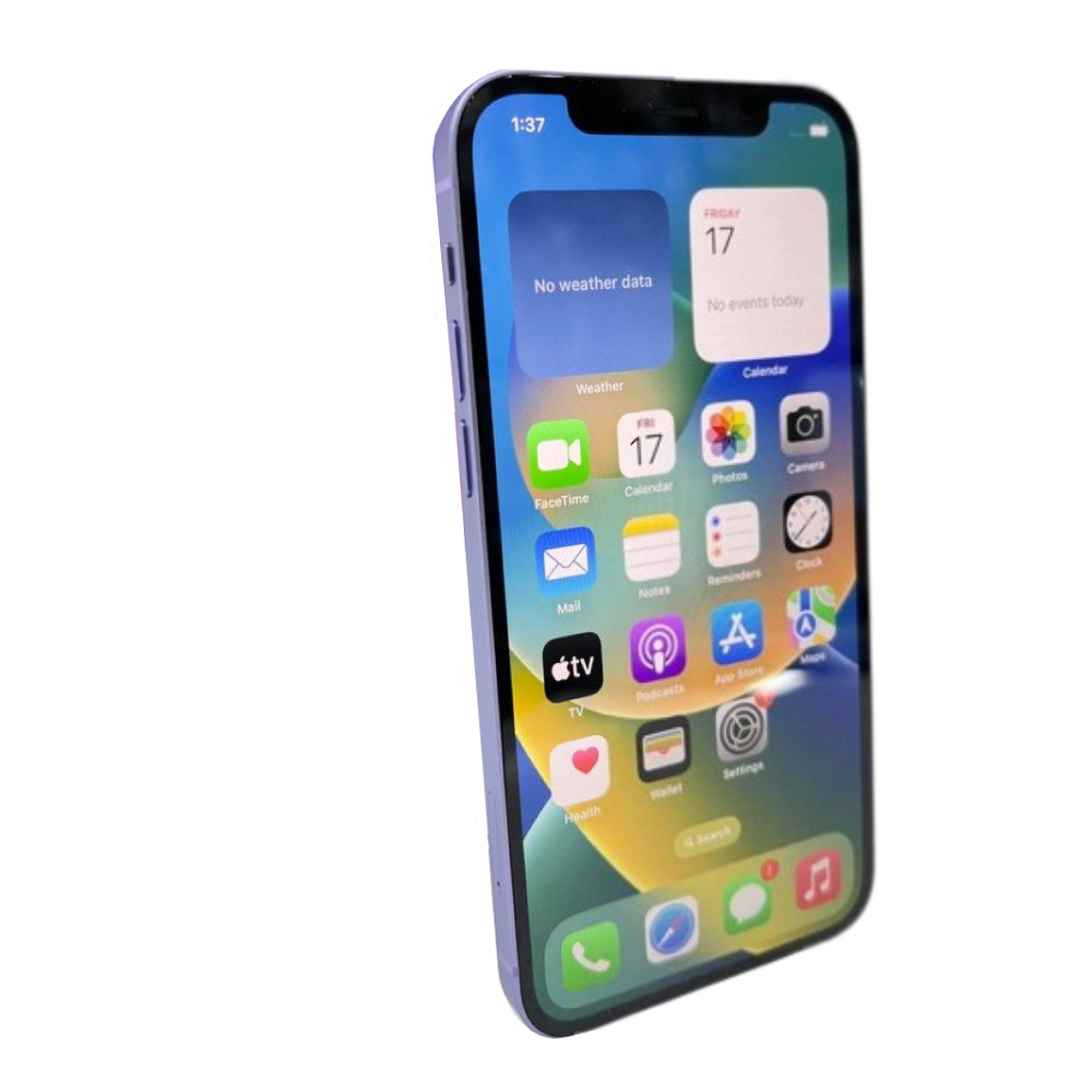 Apple iPhone 12 – 64GB – Black/Blue/Green/Purple – Unlocked Smartphone – Mint