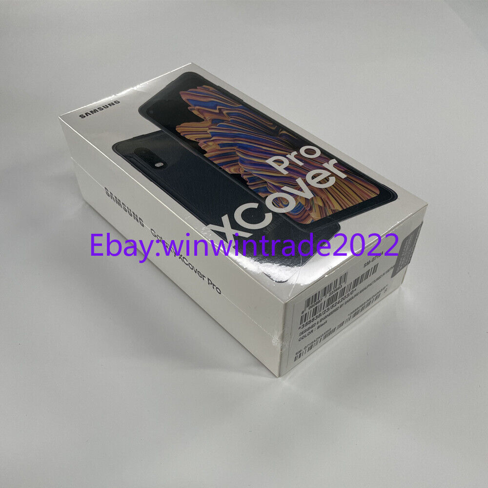 Samsung Galaxy Xcover Pro SM-G715U1/ G715FN/DS Unlocked(Any Carrier)- New Sealed
