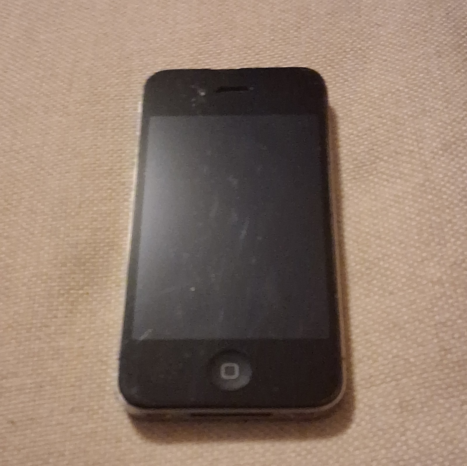 Apple iPhone 4 A1332 Black GSM Bar Phone Single SIM Wi-Fi BT GPS 5MP screen 🔒