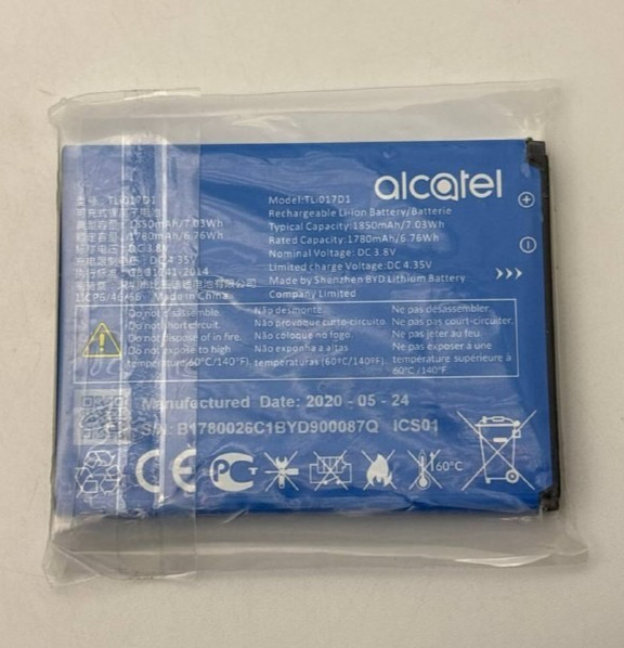 Alcatel 4053S Jitterbug Lively Flip 2 Phone 4G 16GB Big Buttons for Seniors Red