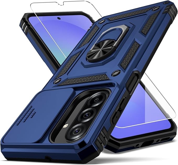 Samsung Galaxy A36 5G Case with Camera Lens Cover, 10 FT Drop Protection, Magnet