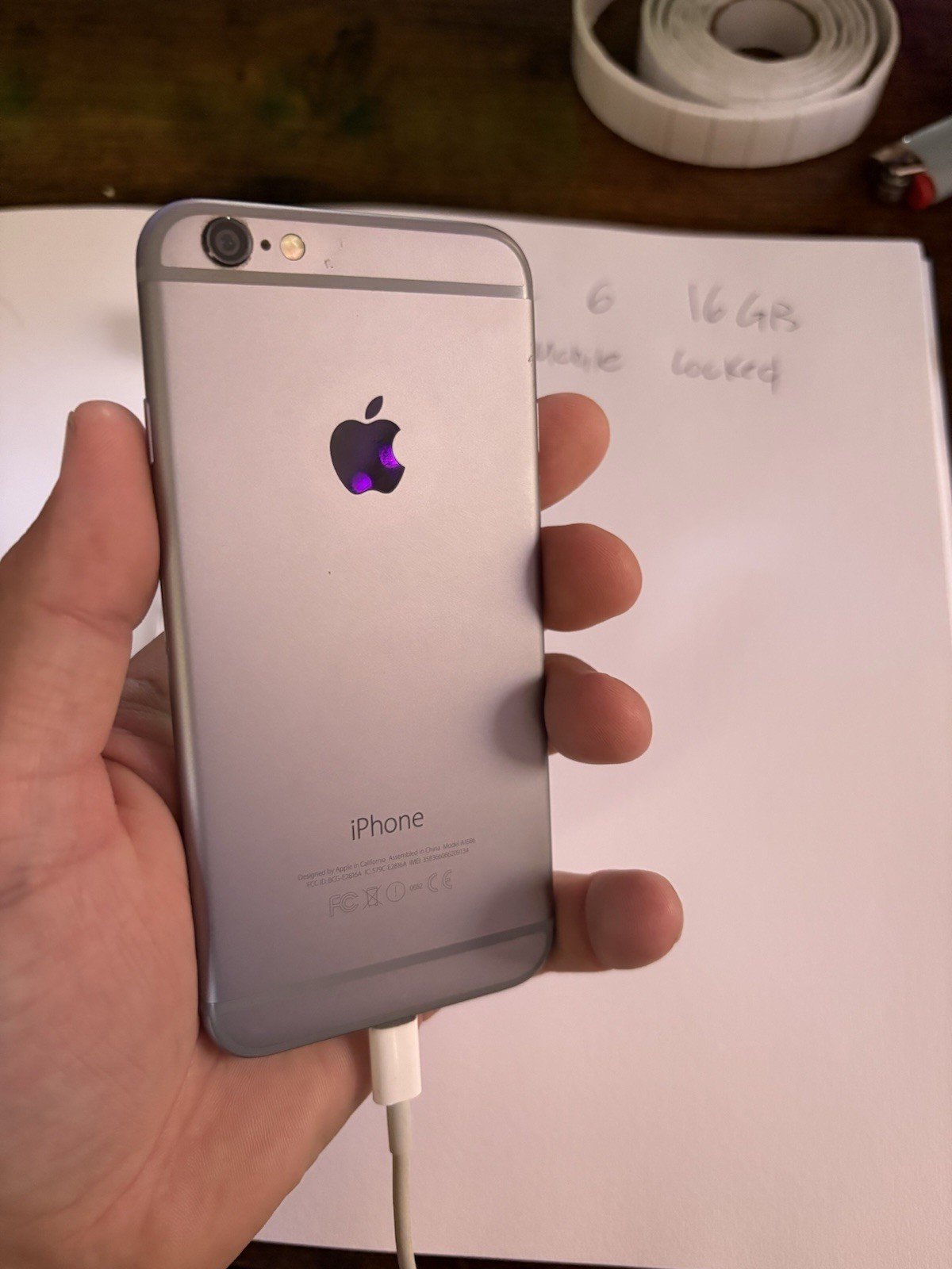 iPhone 6 16GB Space Grey Sprint T-mobile Carrier Locked