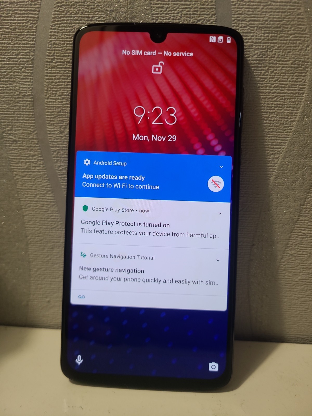 Motorola Moto Z4 4G 4GB RAM *128GB* *minor SCREEN BURN** Verizon Unlocked