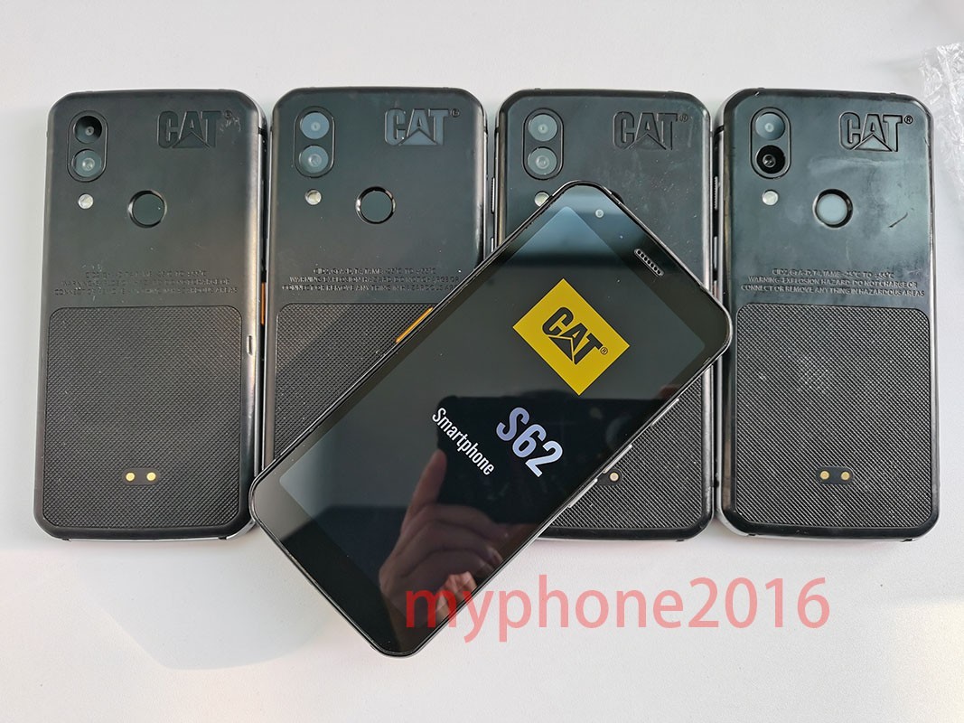 CAT S62 – 128 GB – Black Android microSDXC Unlocked 4G IP68 Rugged Smartphone