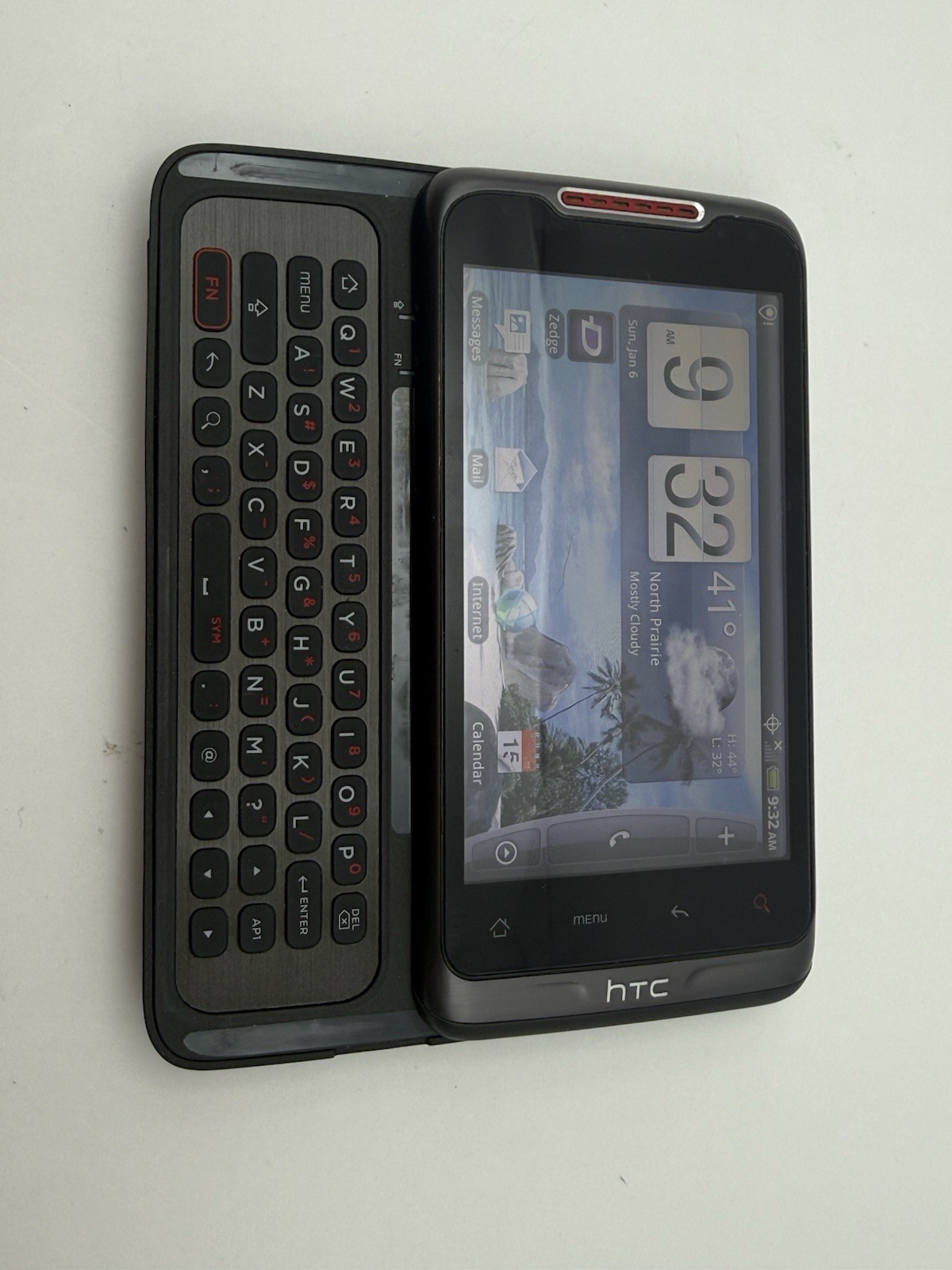 HTC Android Smartphone Slide Out Keyboard U.S. Cellular Tested Working