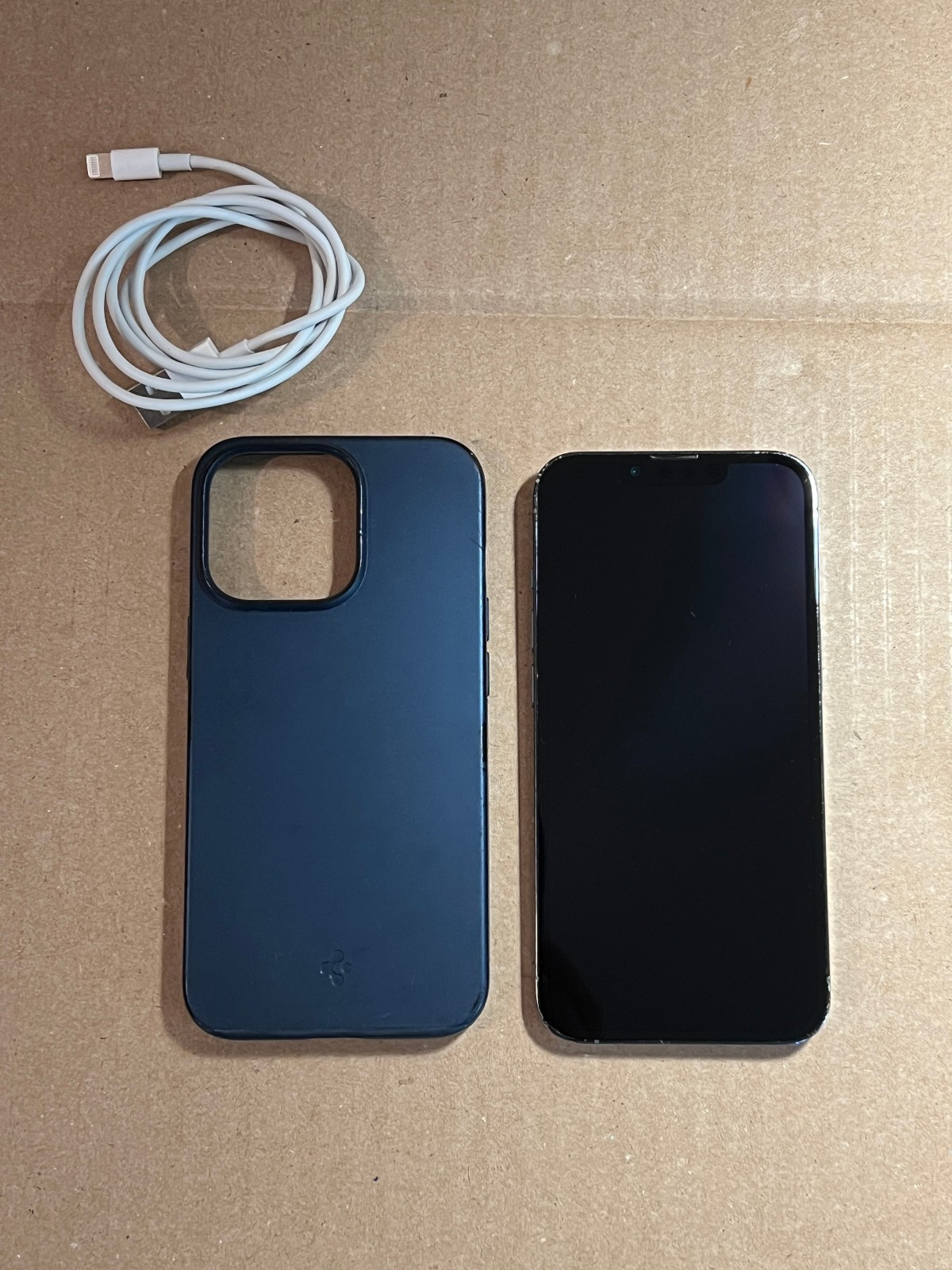 Apple iPhone 13 Pro 128GB Sierra blue Unlocked A2483 READ