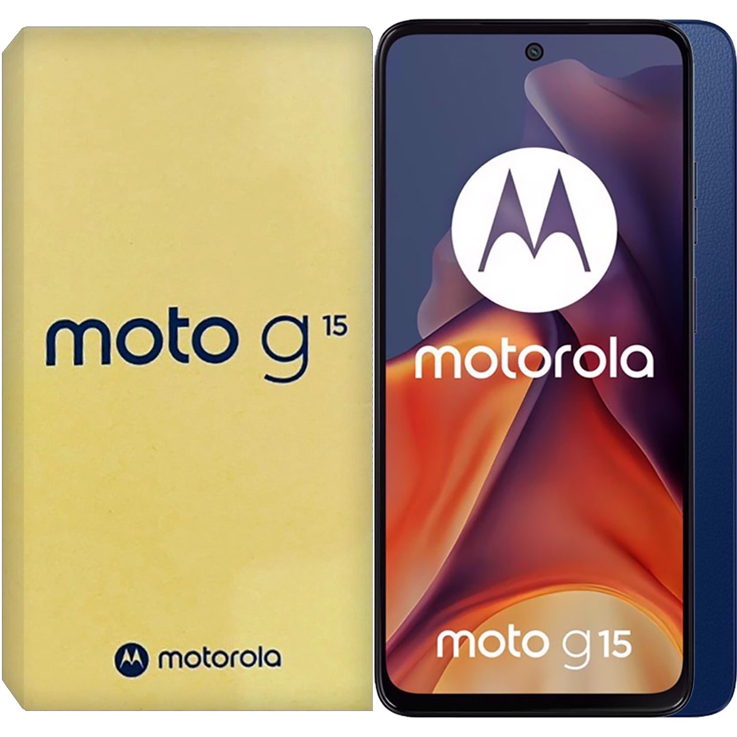Motorola Moto G15 4G Sea Blue 128GB + 4GB Dual-SIM Unlocked GSM NEW
