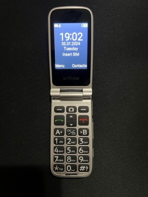 Flip Phone Large Buttons & SOS Button Dual Screens For Seniors Unlocked