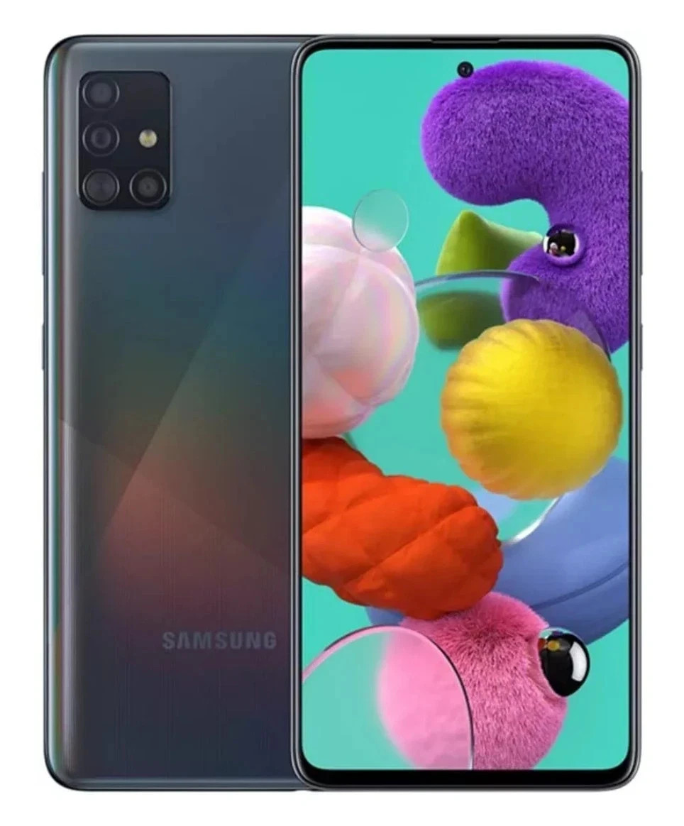Brand New Samsung Galaxy A51 4G SM-A515U 128GB Black Unlocked Smartphone