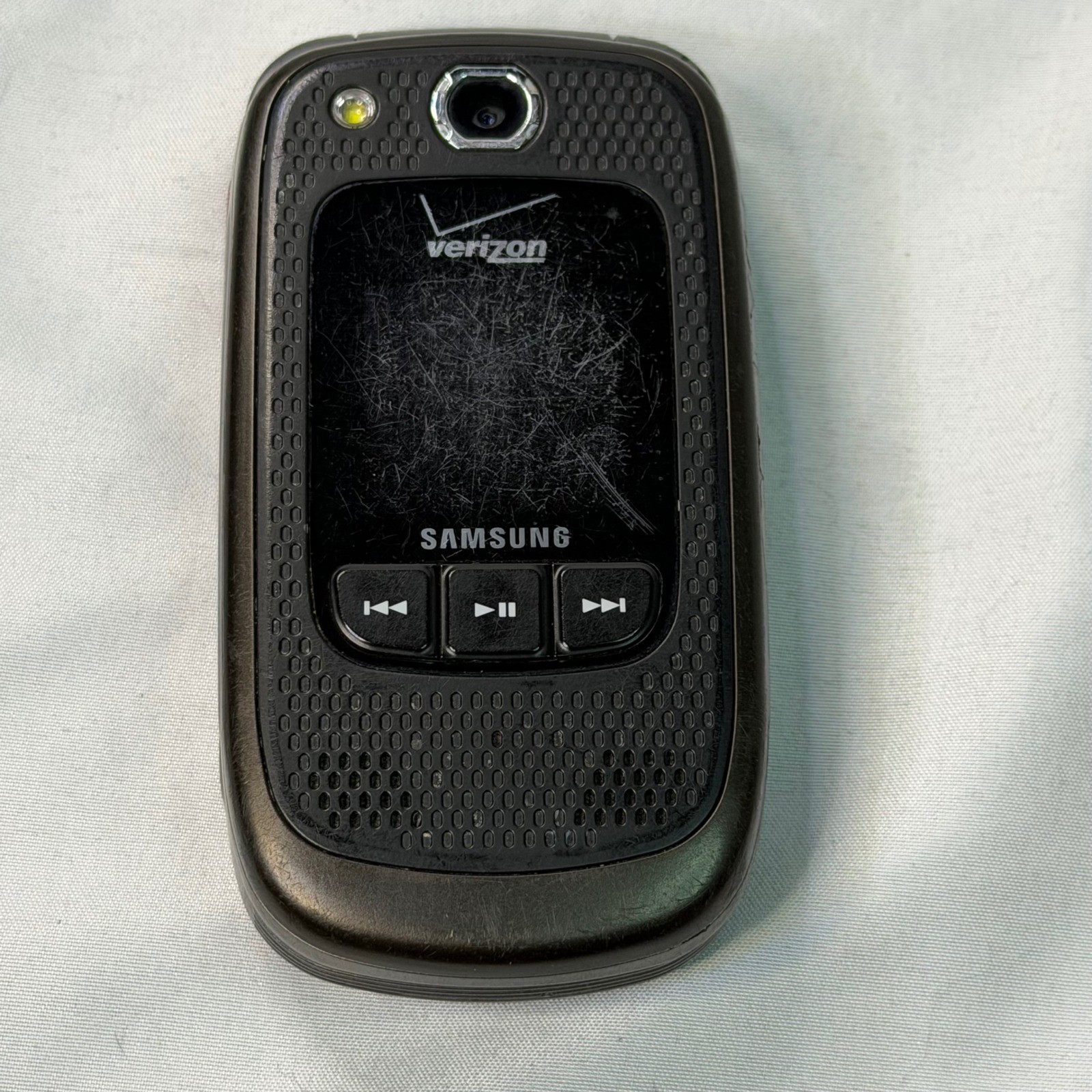 Samsung Convoy SCH-U640 Verizon Rugged Flip Phone Black Grey Vintage WORKS