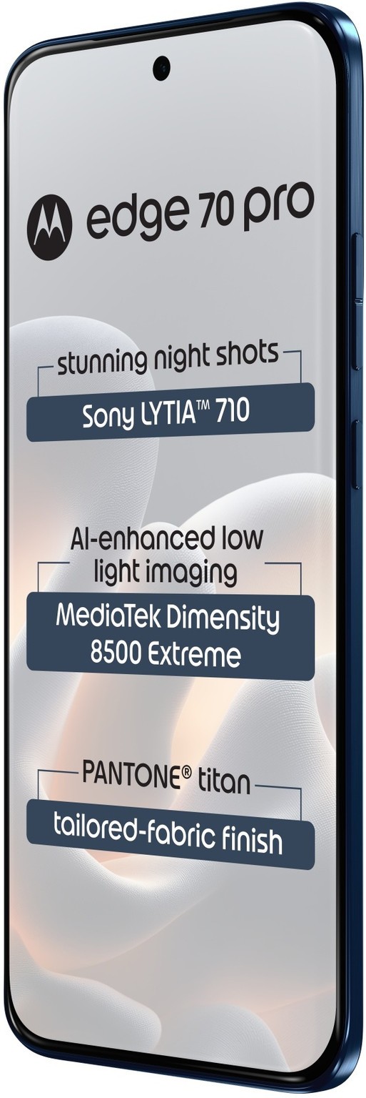 Motorola Edge 70 Pro 5G 256GB 12GB RAM Factory Unlocked Global Version 50MP AI