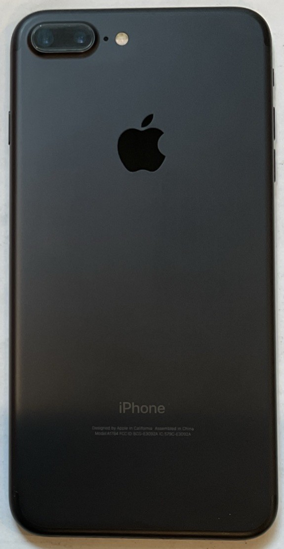 TESTED USED GSM UNLOCKED, iPhone 7 PLUS, 32GB A1784 MNQR2LL/A WITH 77% BATTERY