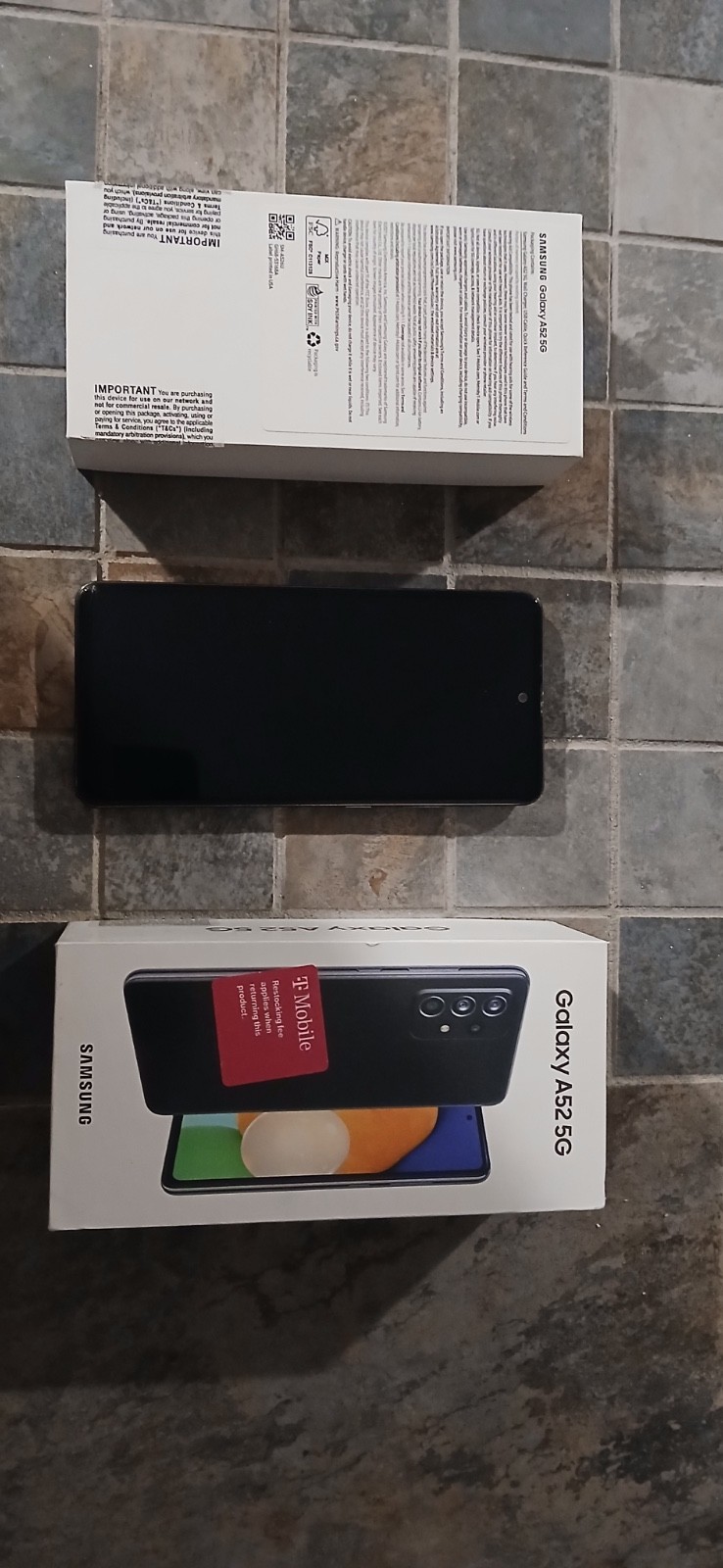 Samsung Galaxy A52 5G – 128 GB – Awesome Black (Unlocked)