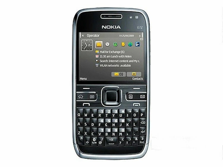 Unlocked Nokia E72 3G Bluetooth 5MP GPS WIFI FM radio Bar Mobile Phone