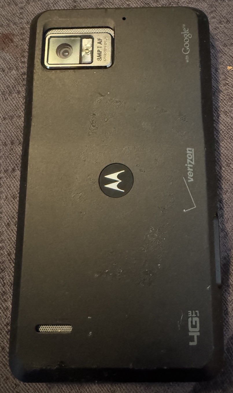 Motorola Droid Bionic XT875 16GB Black (Verizon) Fast Shipping Good Used