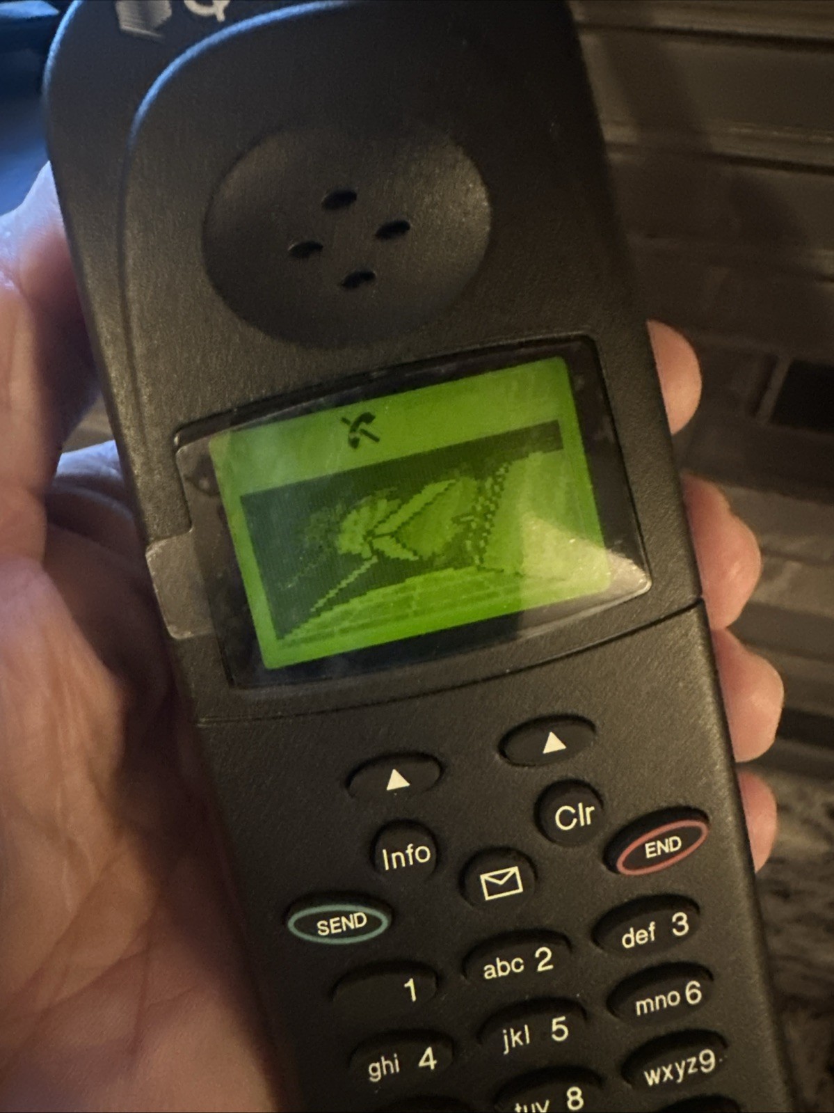 Qualcomm GSP-1600 Globalstar Tri-Mode Satellite Cellular Mobile Phone No Battery