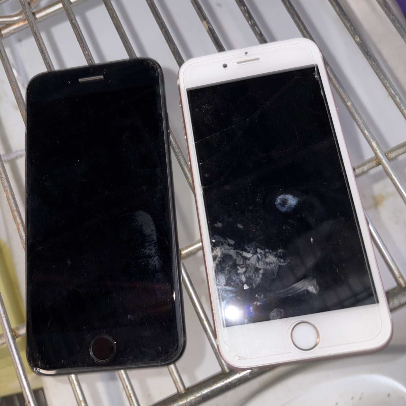 Two Apple Iphones untested Sold as is Condition Unknown