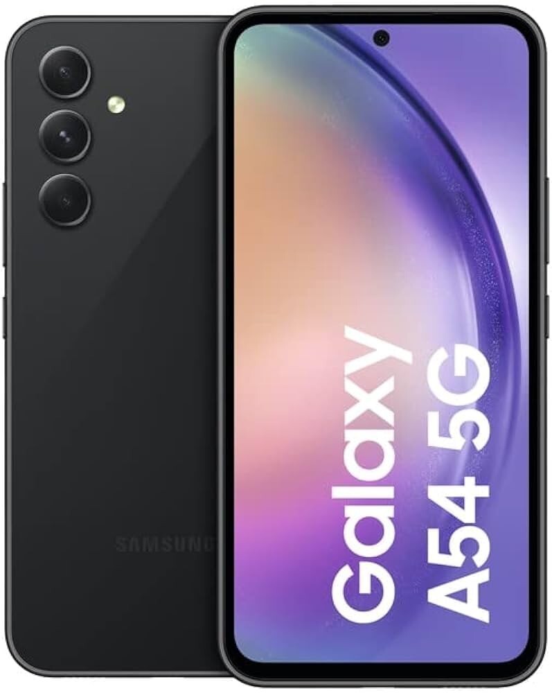 Open Box Samsung Galaxy A54 5G Awesome Graphite 128GB (Unlocked) Smartphone