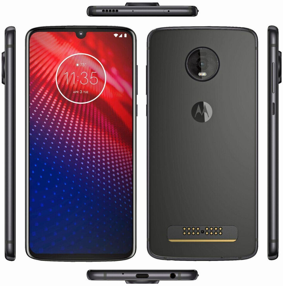 UNLOCKED Verizon Motorola Moto Z4 LTE XT1980 128GB Smart Phone ) T-Mobile *READ*