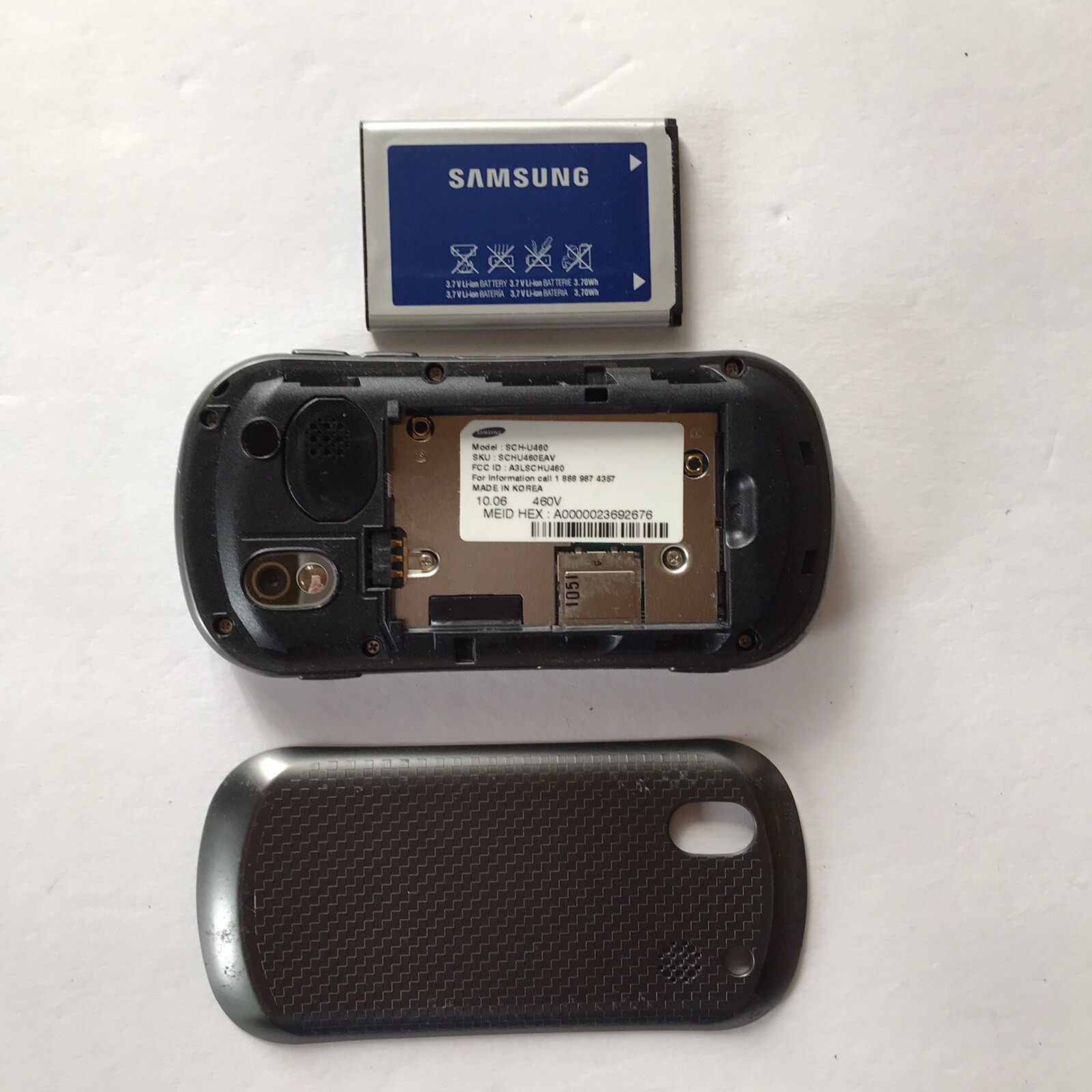 Samsung Intensity II SCH-U460 Deep Gray Verizon Cellular Phone