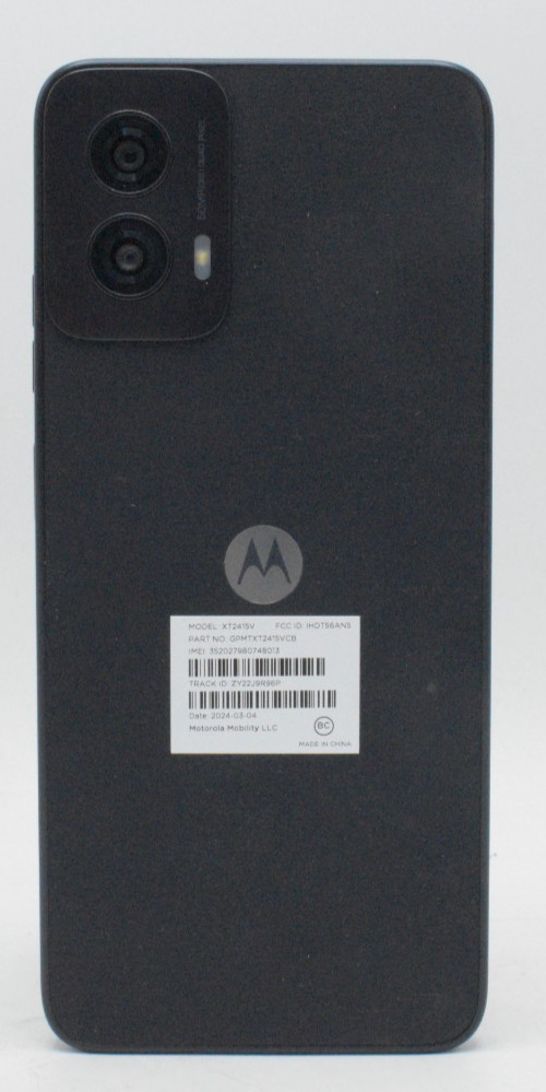 Motorola Moto G Power 5G 2024 (WFM) 128GB Black XT2415 ** FOR PARTS ONLY **