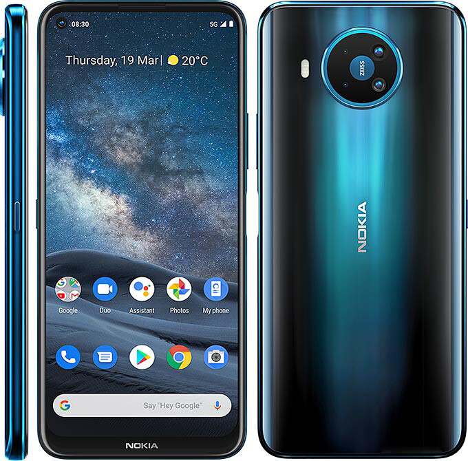 Nokia 8.3 5G 128GB ROM Original Single SIM 6.81″ 64MP Open Box Mobile Phone A+