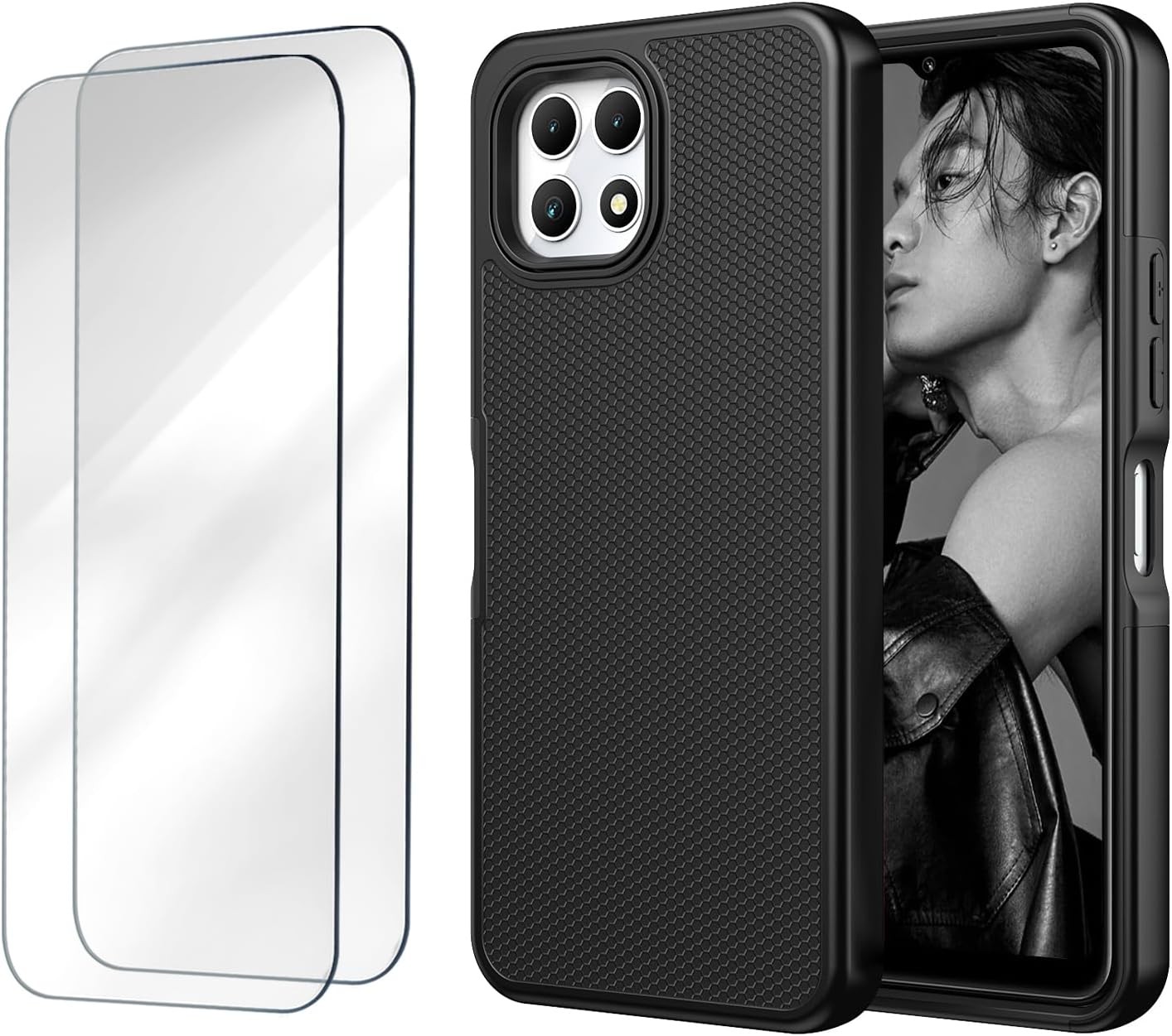 Case for T-Mobile Revvl 7 5G Phone Cover, Slim & Tough with Port Protection