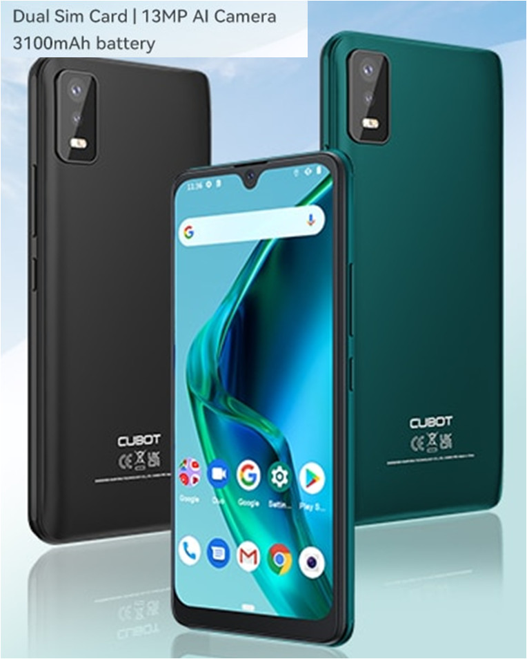 Note 8 Android 11 Dual SIM 16GB ROM (128GB Extendable) 5.5” Face ID Phone