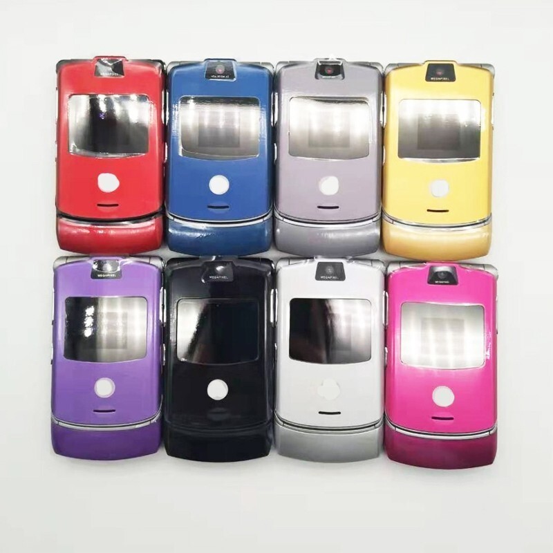 Unlocked Motorola RAZR V3 Retro Flip Phone – Pristine GRADE A+
