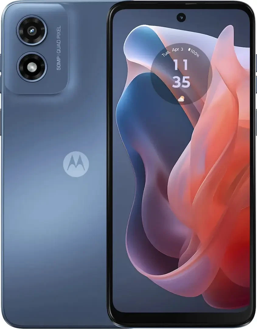 Motorola Moto G Play 2024 XT2413 64GB (Unlocked) 6.5″ – Sapphire Blue OPEN BOX
