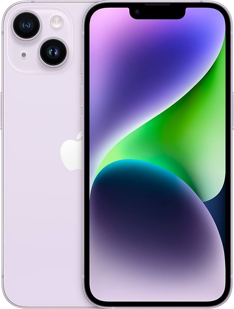 Apple iPhone 14 A2649 Unlocked 128GB Purple B-