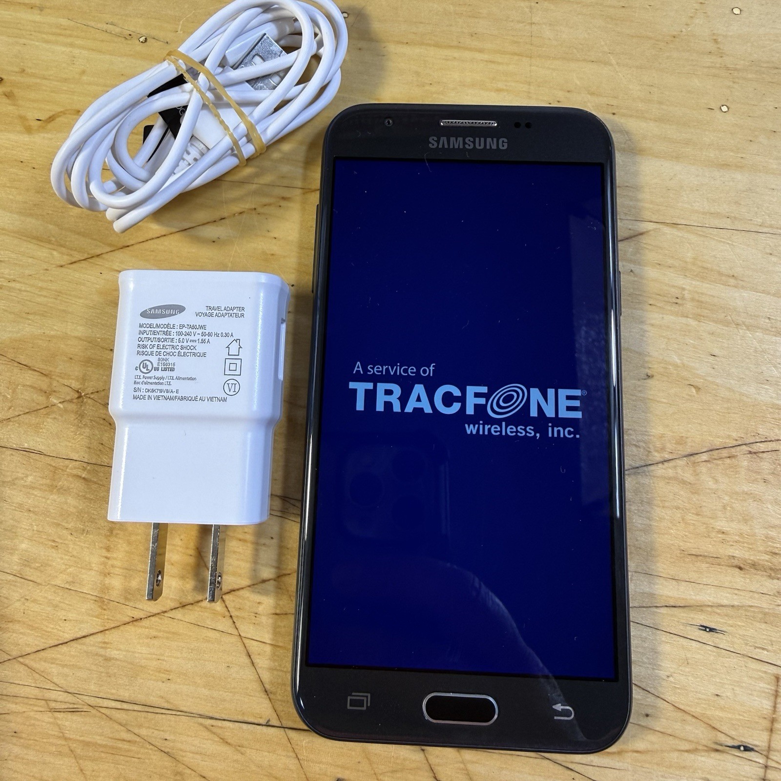 Samsung Galaxy J3 Luna Pro SM-S327VL TracFone 16GB Black