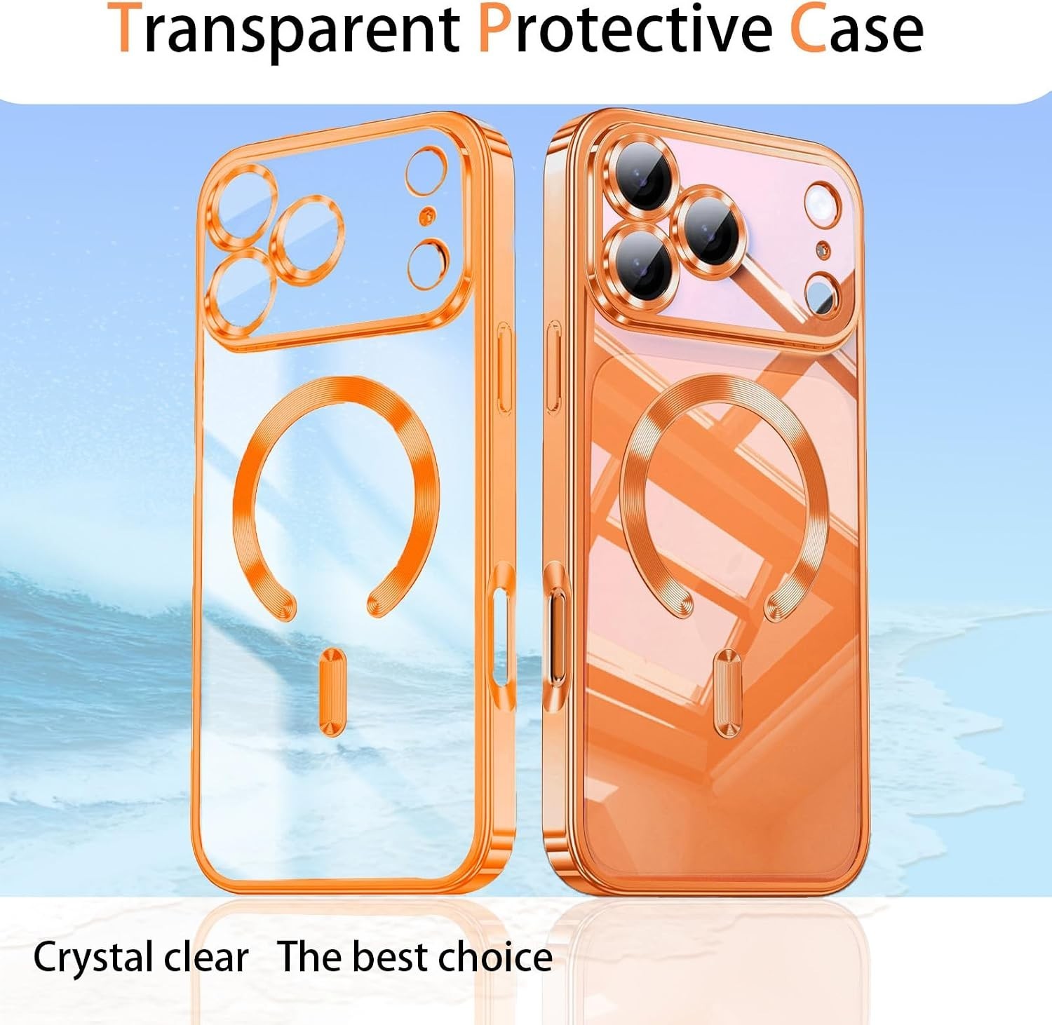 iPhone 17 Pro Max Case with Privacy Screen Protector and Full Camera Lens Cover