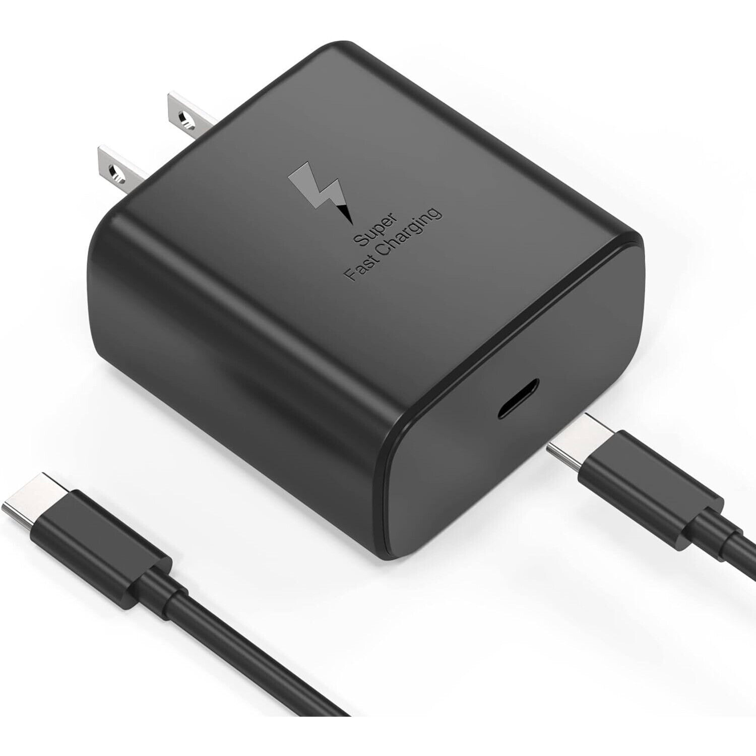 45W PD Fast Wall Charger+Type-C Cable For Samsung Galaxy S23 S22 S21 S20 Ultra