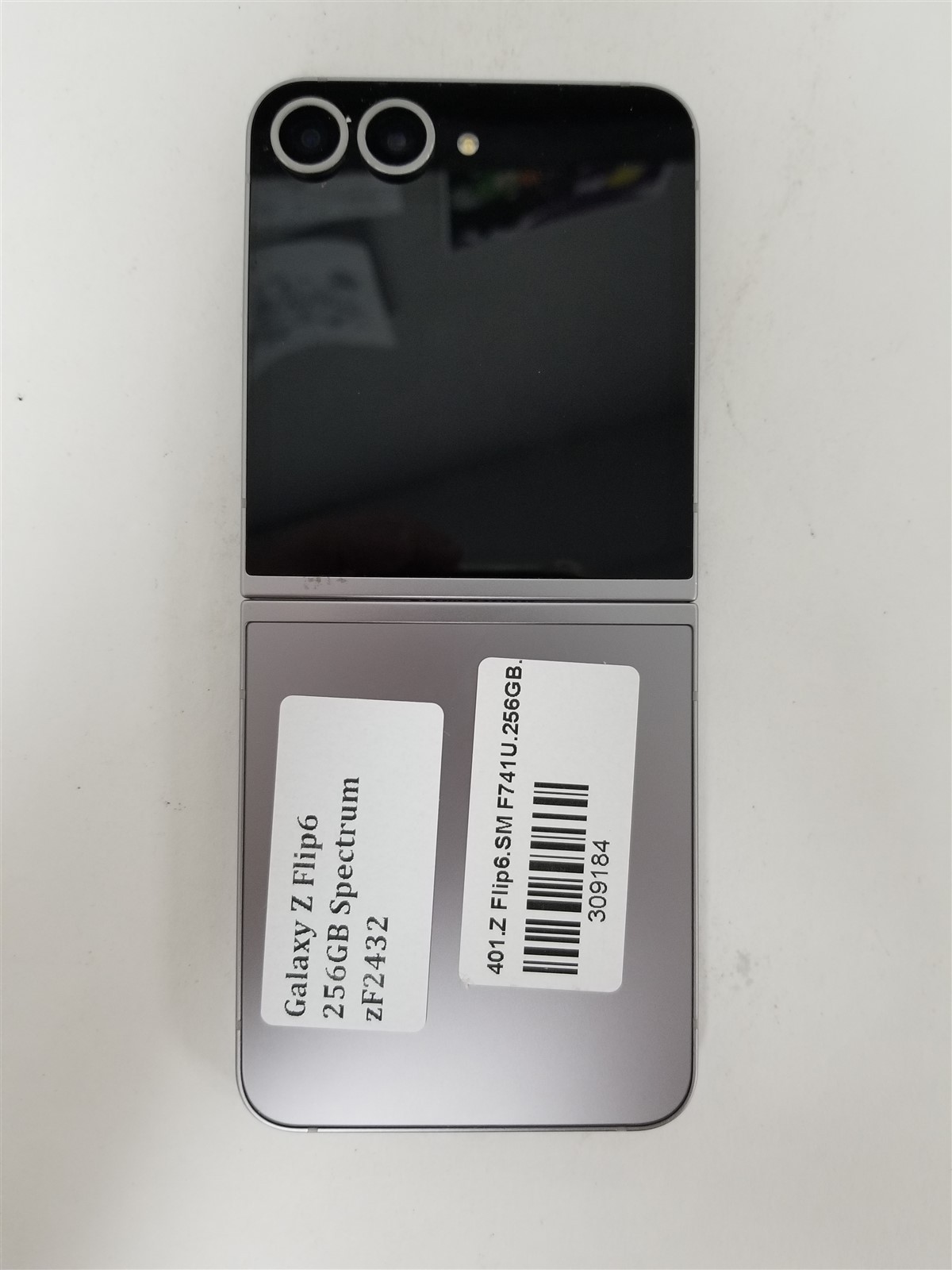 Samsung GalaxyZ Flip6 256GB Silver SM-F741U (Spectrum) Fair Android Phone zF2432