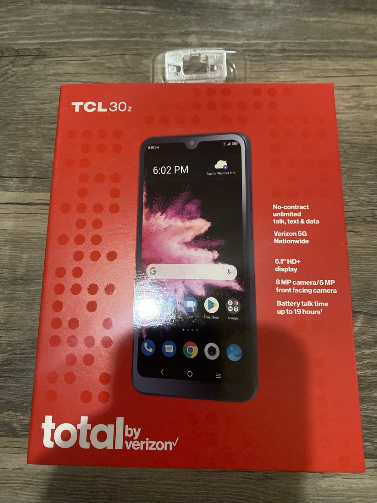 New TCL 30z Smartphone
