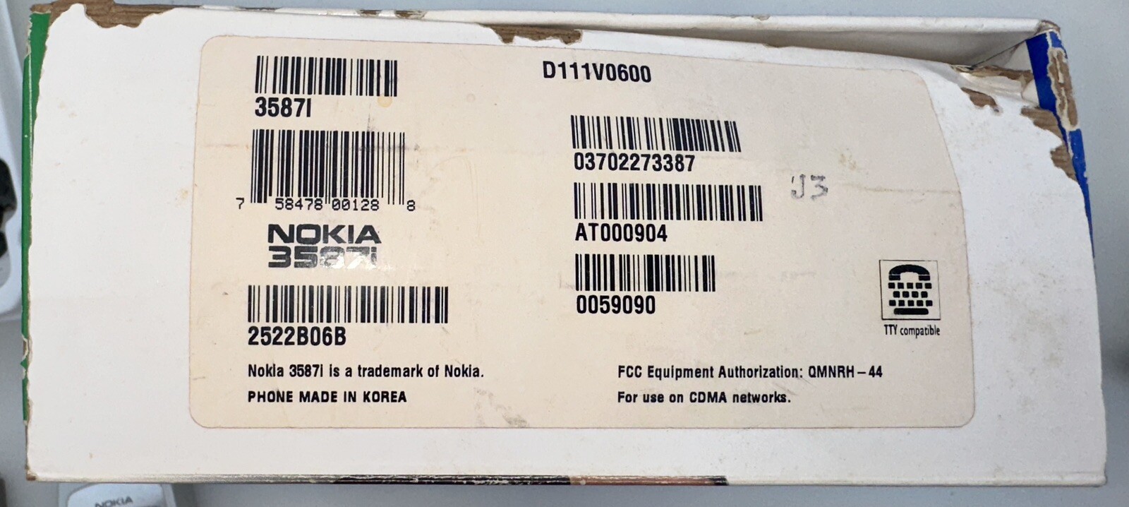Rare Nokia 3587i, (2) Phones Cell Phones,Alltel,Don’t Power Up,Chargers,Cellular