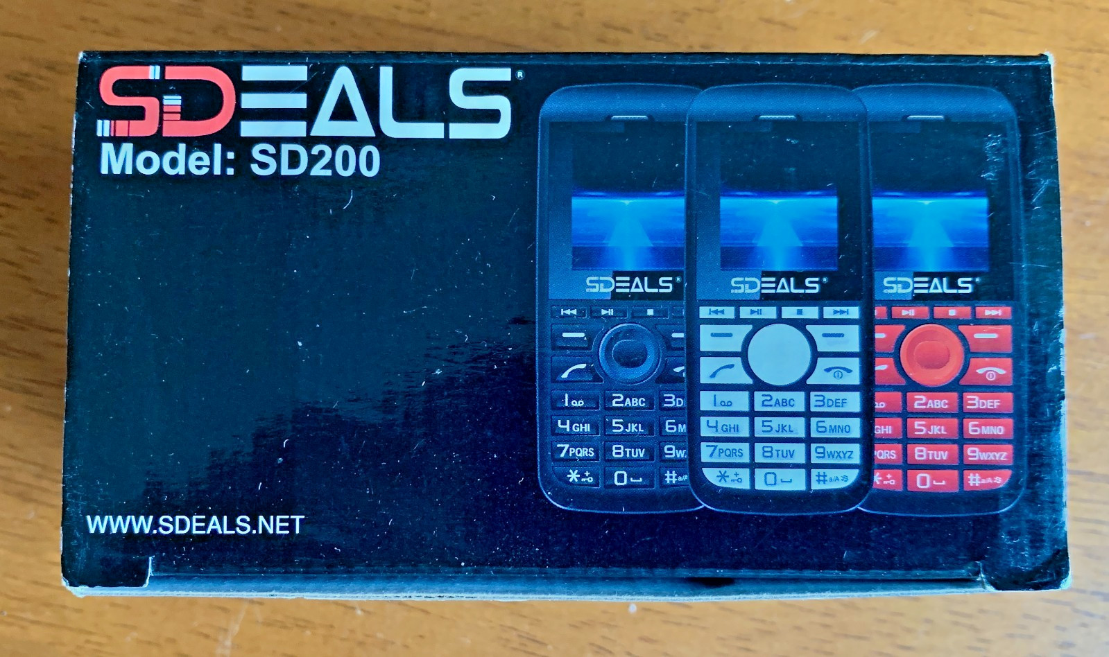 SDEALS SD200 – Unlocked 32 MB Rare Cellphone Dual SIM FM Radio NEW