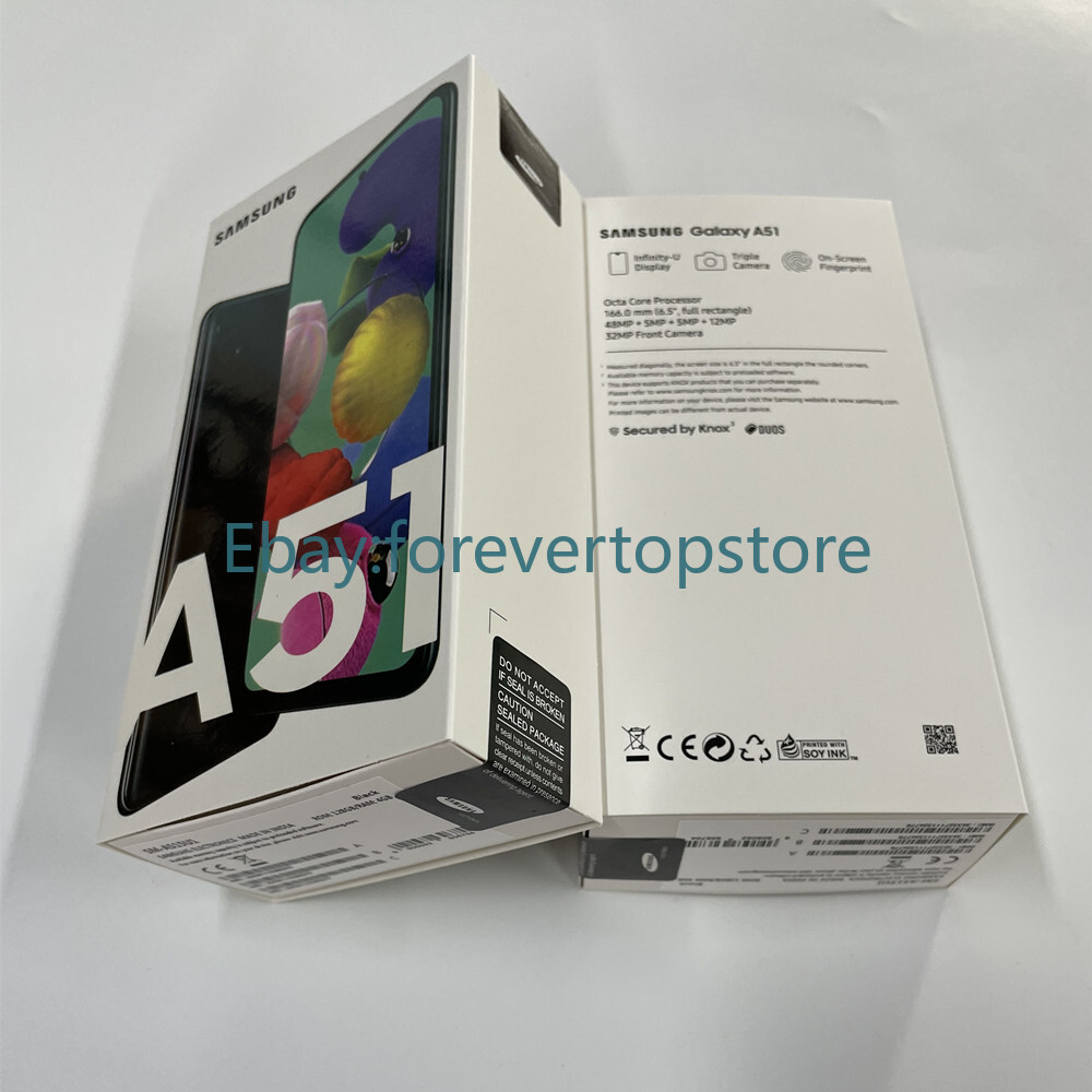 Samsung Galaxy A51 SM-A515U 128GB+4GB 48MP Unlocked Smartphone-New Unopened